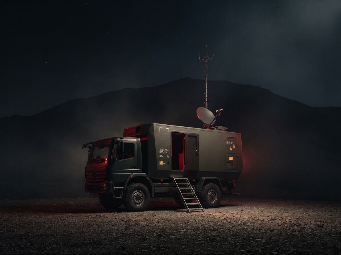 Skylark-20 Vasuki mobile command vehicle